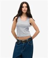 Superdry Womens Vintage Lace Trim Vest Top - 10 Regular