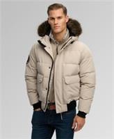 Superdry Mens Everest Hooded Puffer Bomber Jacket - M Regular