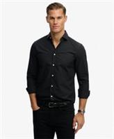 Superdry Mens Classic Tailored Long Sleeve Shirt Size L - L Regular