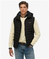 Superdry Mens Hooded Fuji Padded Gilet - XL Regular
