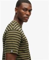 Superdry Mens The Merchant Store- Stripe T-Shirt - S Regular