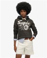Superdry Womens Band Merch Hoodie - 10 Regular