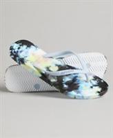 Superdry Womens Code Tie Dye Flip Flops