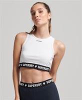 Superdry Womens Code Elastic Crop Top - 8 Regular