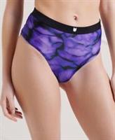 Superdry Womens Energy High Waisted Brief Bikini Bottom - 8 Regular