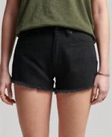 Superdry Womens Organic Cotton Studios High Rise Denim Shorts - NA Regular