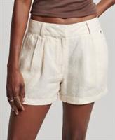 Superdry Womens Overdyed Linen Shorts - NA Regular