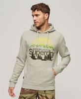 Superdry Mens Great Outdoors Logo Print Hoodie - L Regular