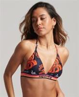 Superdry Womens Vintage Logo Triangle Recycled Bikini Top - 16 Regular