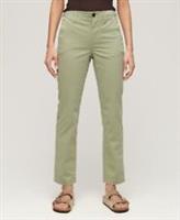 Superdry Womens Mid Rise Chino Trousers - 32/30 Regular