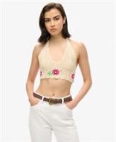 Superdry Womens Crochet Flower Bralette - 14 Regular