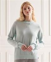 Superdry Womens Merino Mock Neck Jumper Size 12 - 12 Regular