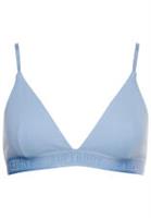 Superdry Womens Organic Cotton Ribbed Tri Bralette Size 14 - 14 Regular