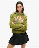 Superdry Womens Tokyo Vintage Logo Graphic Hoodie - 8 Regular