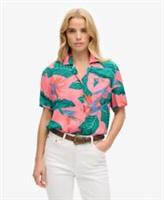 Superdry Womens Beach Resort Shirt - 10 Regular