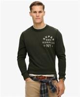 Superdry Mens Surplus Graphic Crew Sweatshirt - S Regular