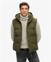 Superdry Mens Everest Hooded Puffer Gilet Size S - S Regular