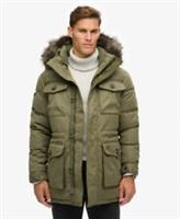 Superdry Mens Chinook Faux Fur Parka Coat - M Regular
