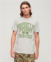 Superdry Mens Athletic College Graphic T-Shirt - M Regular