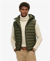 Superdry Mens Hooded Fuji Sport Padded Gilet - M Regular