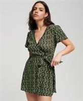 Superdry Womens Vintage Mini Wrap Dress - 8 Regular