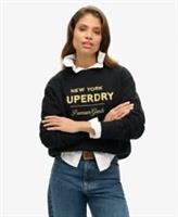 Superdry Womens Luxe Metallic Logo Sweatshirt - 12 Regular