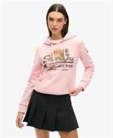 Superdry Womens La Graphic Hoodie - 10 Regular