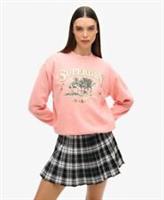 Superdry Womens Travel Souvenir Loose Sweatshirt - 10 Regular