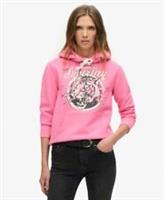 Superdry Womens Archive Graphic Hoodie - 12 Regular