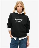 Superdry Womens Sport Luxe Loose Crew Sweatshirt - 8 Regular