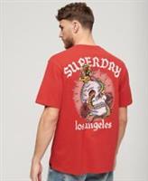 Superdry Mens Tattoo Graphic Loose Fit T-Shirt - M Regular