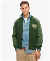 Superdry Mens College Graphic Jersey Bomber Jacket - XL Regular