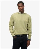 Superdry Mens Over Dyed Marl Crew Sweatshirt Size Xxxl - XXXL Regular