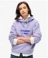 Superdry Womens Sport Luxe Loose Hoodie - 10 Regular