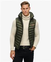 Superdry Mens Hooded Fuji Padded Gilet Size M - M Regular