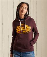 Superdry Womens Vintage Logo Rainbow Hoodie - 10 Regular