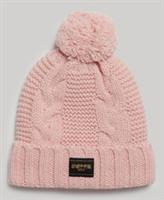 Superdry Womens Cable Knit Beanie Hat Size 1Size