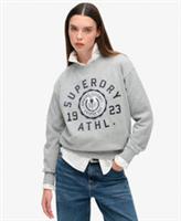 Superdry Womens College Script Loose Sweatshirt - 8 Regular