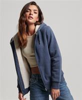 Superdry Womens Essential Borg Lined Zip Hoodie - 12 Regular