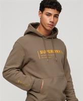 Superdry Mens Utility Sport Logo Loose Hoodie Size S - S Regular