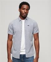 Superdry Mens Seersucker Short Sleeve Shirt - S Regular