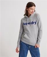 Superdry Womens Registered Flock Hoodie - 6 Regular