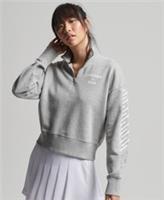 Superdry Womens Core Sport Half Zip Sweatshirt - 16 Regular