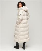 Superdry Womens Maxi Hooded Puffer Coat Size 12 - 12 Regular