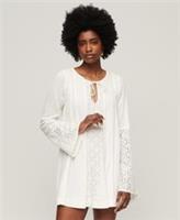 Superdry Womens Lace Flare Sleeve Mini Dress Size 12 - 12 Regular