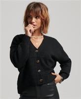 Superdry Womens Oversized V Neck Cardigan Size 16 - 16 Regular