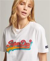 Superdry Womens Vintage Logo Seasonal T-Shirt - 10 Regular