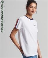 Superdry Womens Organic Cotton Vintage Stripe Raglan T-Shirt Size 6 - 6 Regular