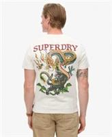 Superdry Mens Tattoo Graphic T-Shirt - L Regular