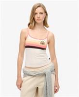 Superdry Womens Athletic Essentials Branded Cami Top - 10 Regular
